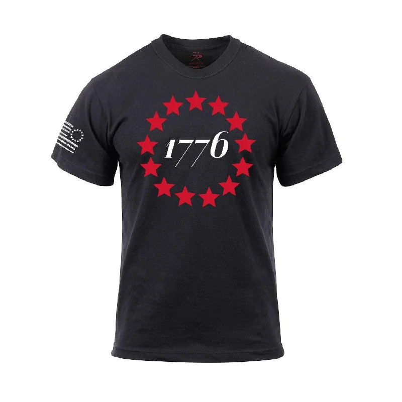 1776 T-Shirt - Black by Rothco