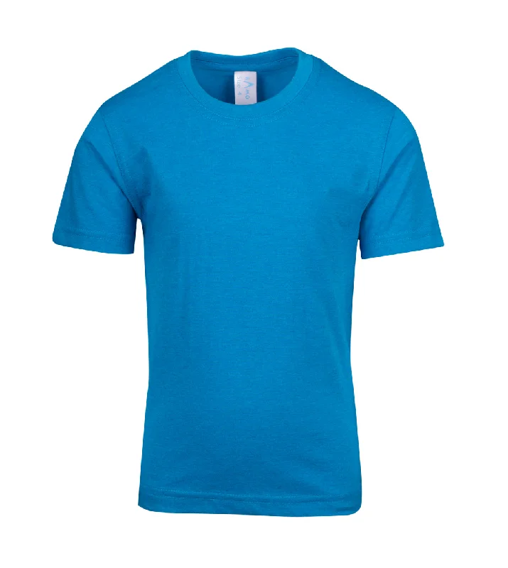 Kids Marle Crew Neck T-Shirt - Azure