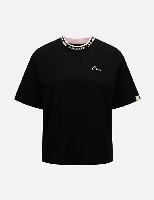 Logo Jacquard Collar T-Shirt