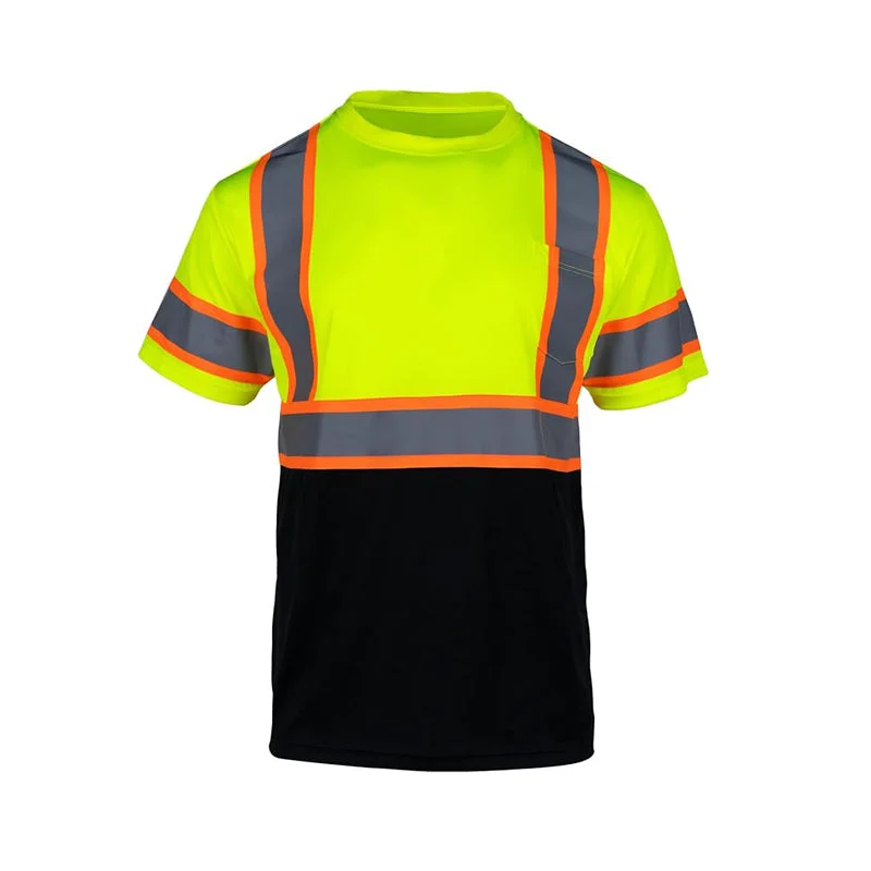 T001B New Style Class 2 Summer Reflective Short Sleeve Hi Vis T Shirts