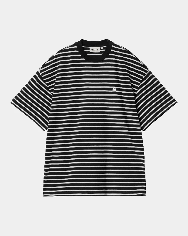 Women’s Bryna Stripe T-Shirt | Black / White