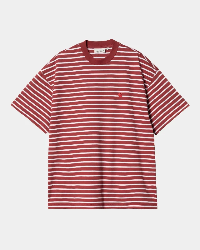 Women’s Bryna Stripe T-Shirt | Tuscany / White