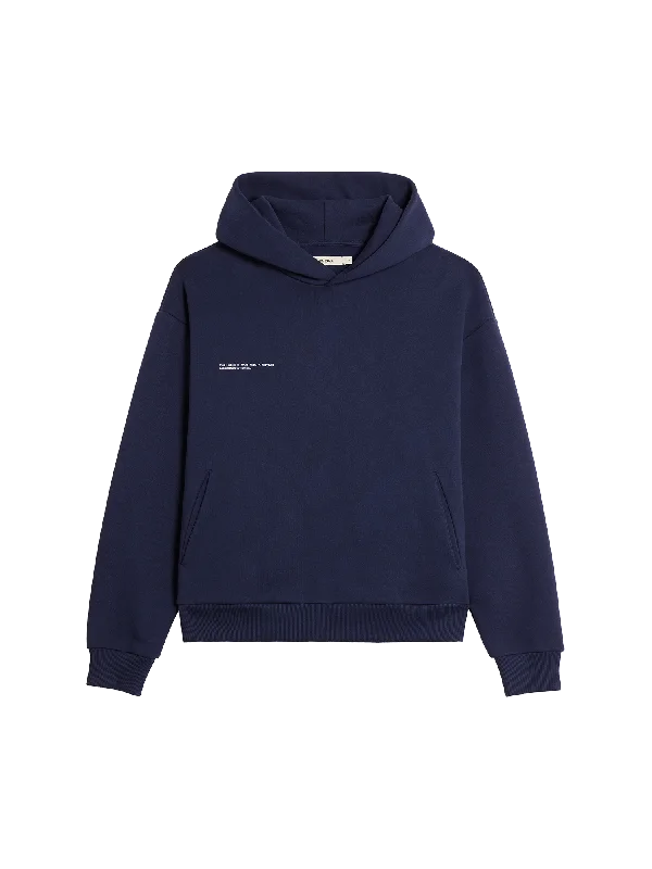 Womens 365 Heavyweight Hoodie—navy blue