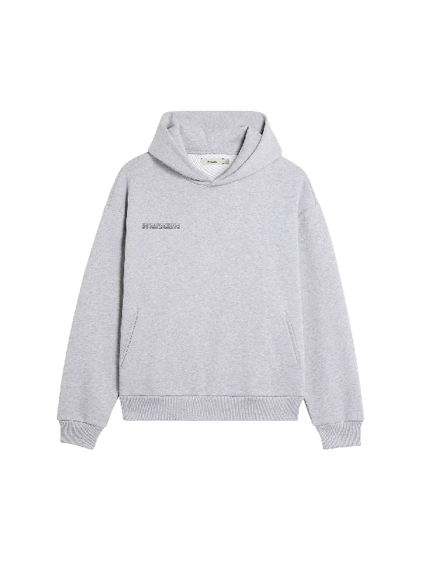 Womens 365 Midweight Hoodie—grey marl