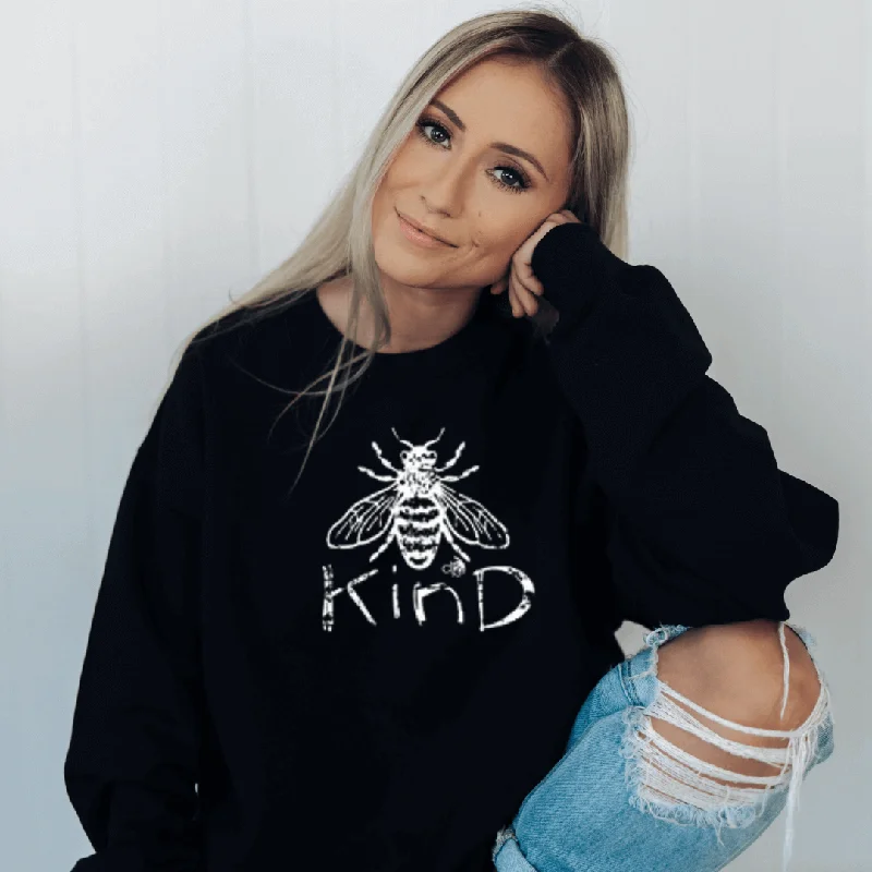 Bee Kind Inspirational Sweatshirt