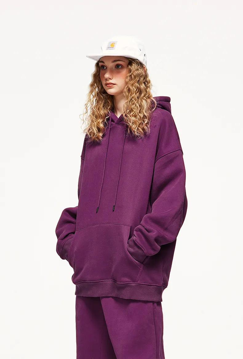 Colorful Basic Pullover Hoodie