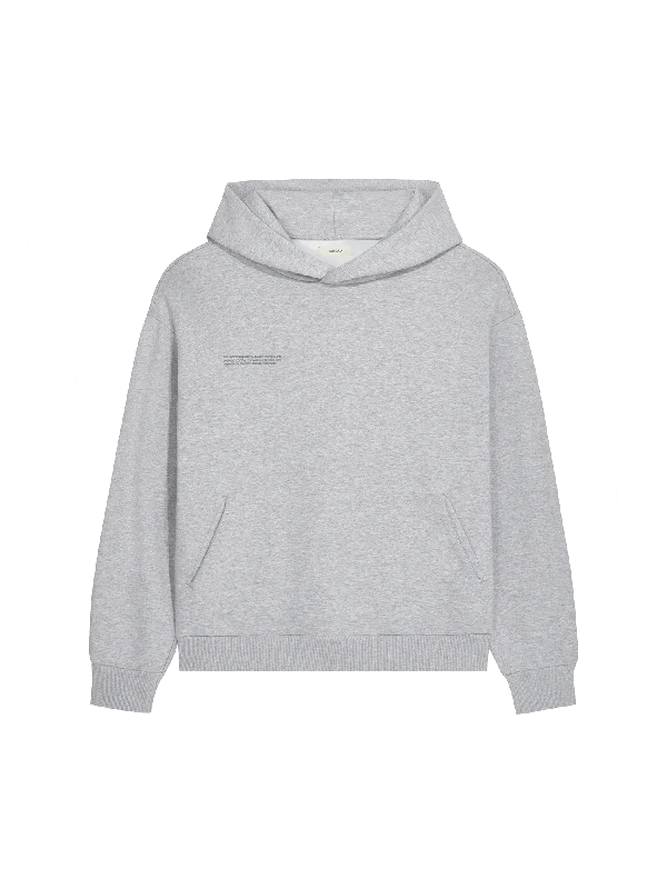 Womens DNA Hoodie—grey marl