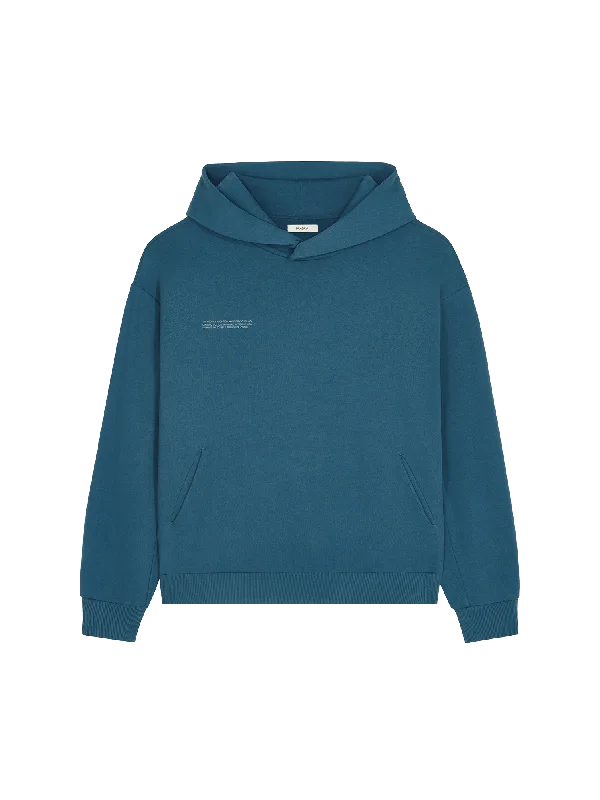 Womens DNA Hoodie—storm blue