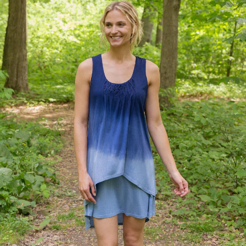 Stella Blue Ombre Sleeveless Tunic