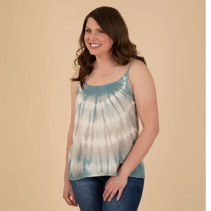 Adjustable Strap Tie-Dye Cami