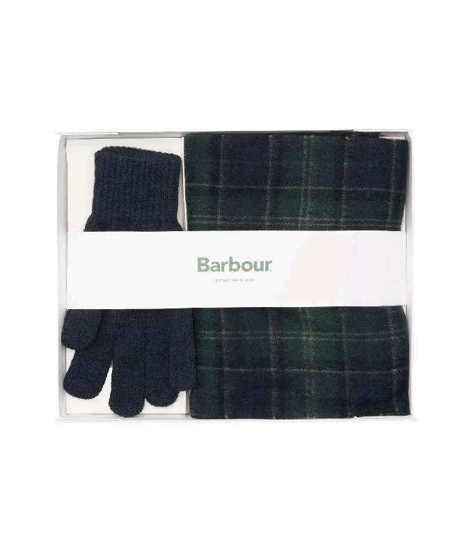 Tartan Scarf & Glove Gift Set - Multi