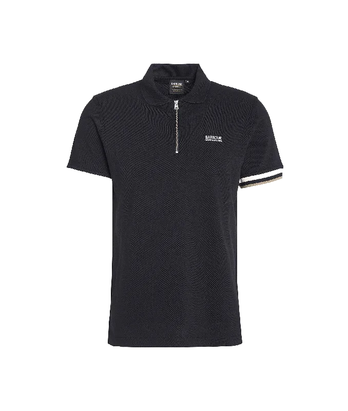 Buxton Short-Sleeved Polo Shirt - Black