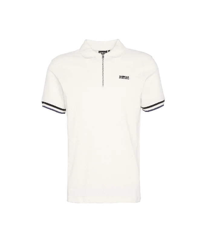 Buxton Short-Sleeved Polo Shirt - Cream