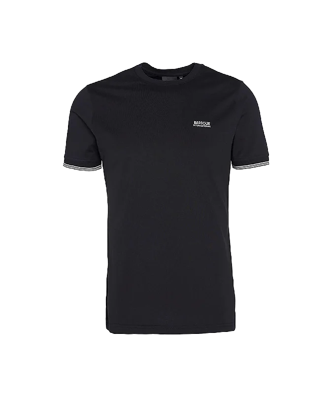 Philip Tipped T-Shirt - Black