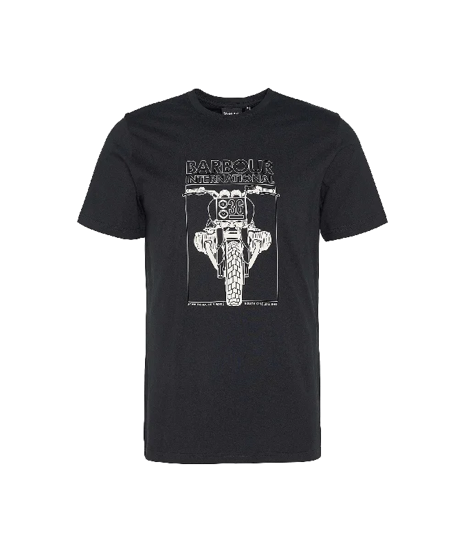 Raceway Graphic T-Shirt - Black