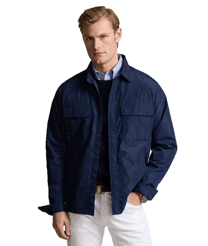 Utility Shirt Jacket - Navy