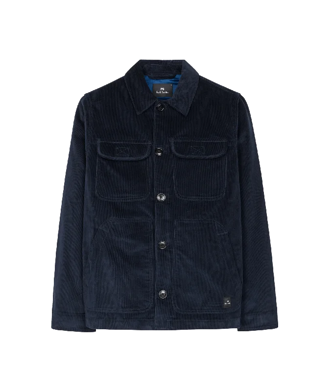 Corded Jacket - Navy