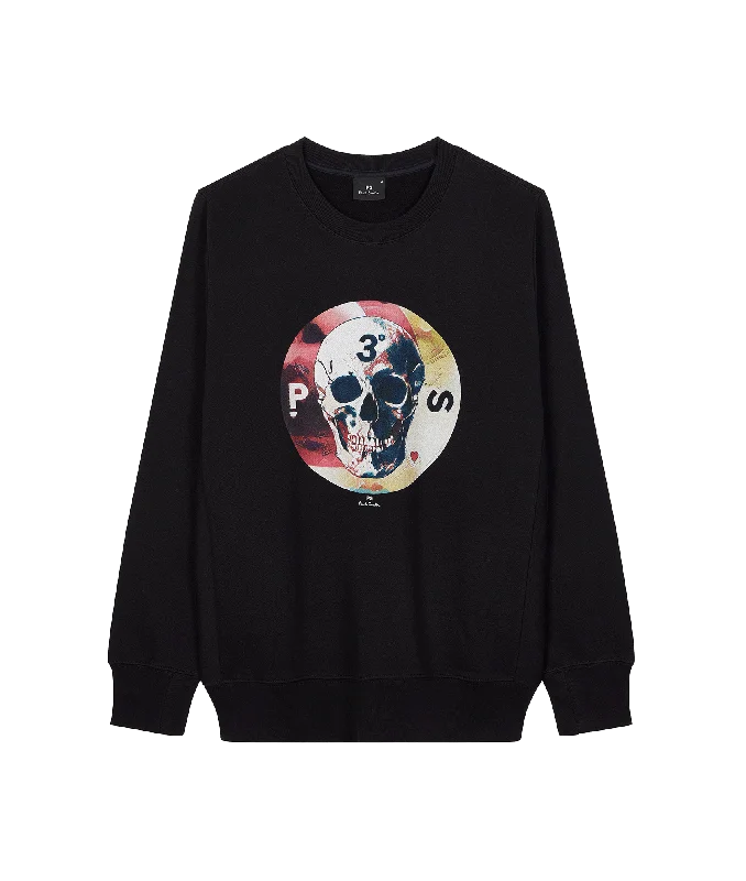 Skull Sweatshirt - Black