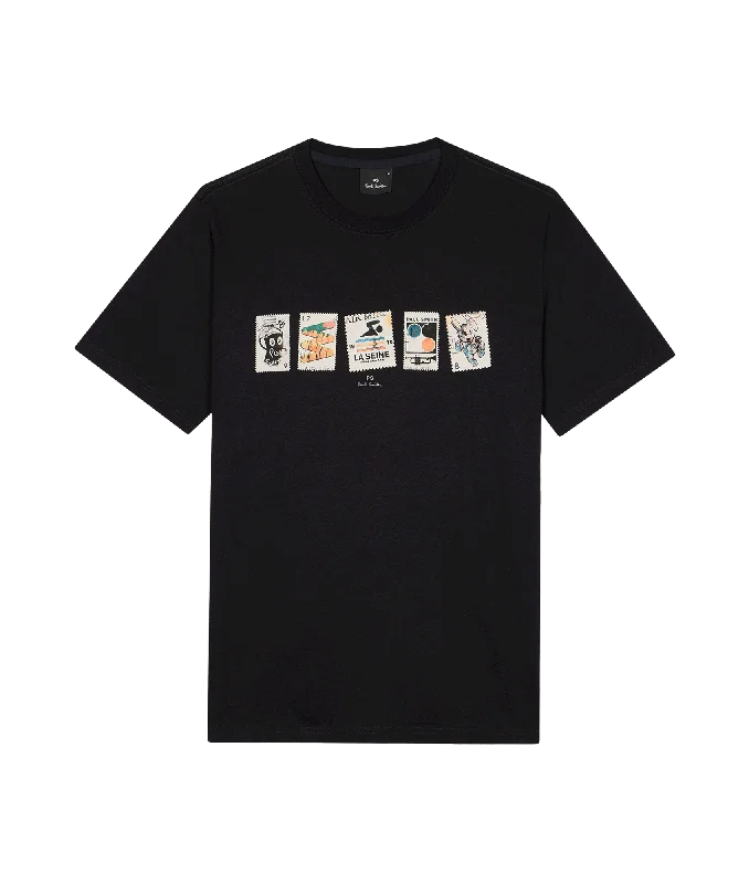 Stamps T-Shirt - Black