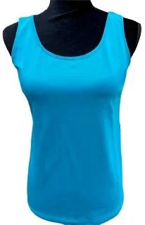 Womens Turq Tank Top