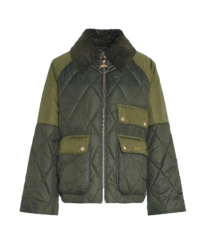 Milby Quilted Jacket - Green