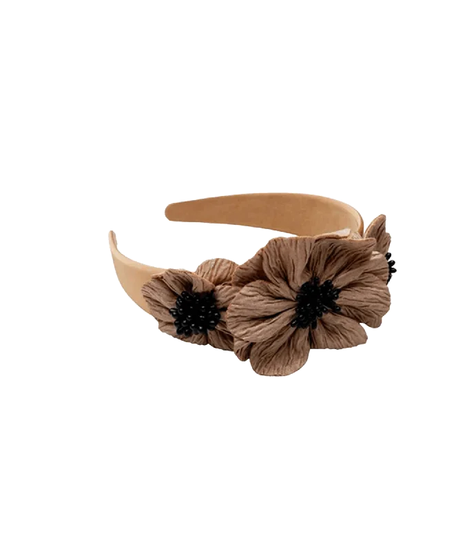 Lilibet Headband Camel - Mutli