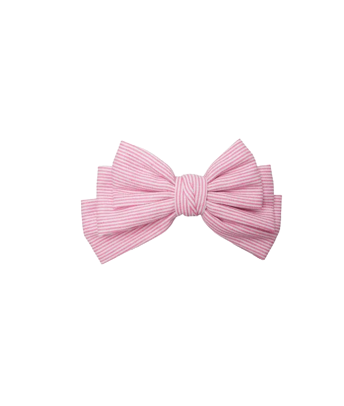 Matilda Bow Brooch - Pink