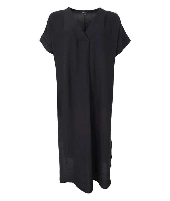 Samos Suit Dress - Black