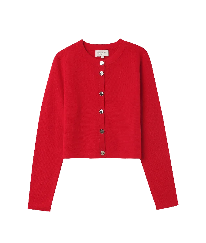 Nebel Cardigan - Red