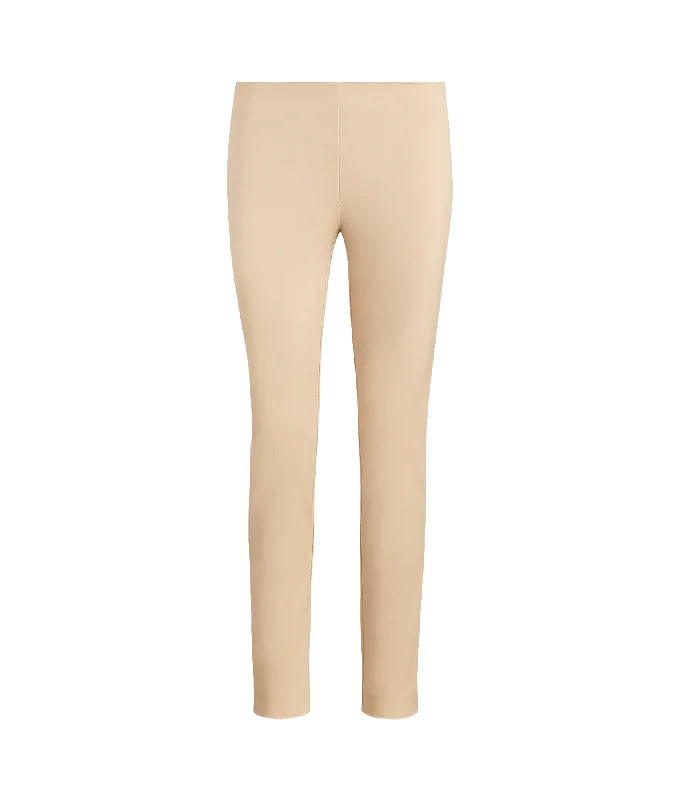 Stretch Twill Skinny Trousers - Birch Tan