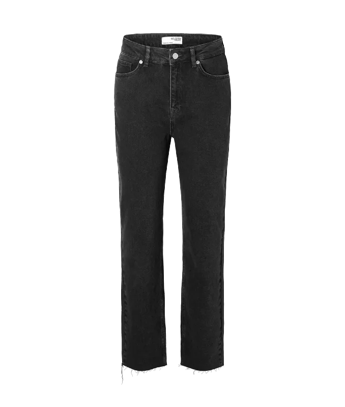 Straight Jeans - Black